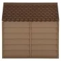 Caseta para perros marrón PP 71x71,5x68 cm de vidaXL, Casetas para perros - Ref: Foro24-316180, Precio: 87,27 €, Descuento: %