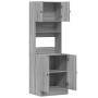 Mueble de cocina madera de ingeniería gris Sonoma 60x50x180 cm en Armarios de cocina | Comprar online en Foru.es