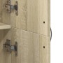 Armario archivador madera ingeniería roble Sonoma 60x32x153 cm en Armarios archivadores | Comprar online en Foru.es