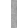 Armario archivador madera ingeniería gris hormigón 60x32x153 cm en Armarios archivadores | Comprar online en Foru.es