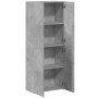 Armario archivador madera ingeniería gris hormigón 60x32x153 cm en Armarios archivadores | Comprar online en Foru.es