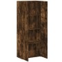 Armario archivador madera ingeniería roble ahumado 60x32x153 cm en Armarios archivadores | Comprar online en Foru.es