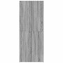 Armario archivador madera ingeniería gris Sonoma 60x32x153 cm en Armarios archivadores | Comprar online en Foru.es
