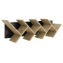FMD Estantería geométrica para pared color roble y negro de FMD, Estantes y estanterías - Ref: Foro24-436995, Precio: 81,53 €...