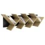 FMD Geometric wall shelf in oak and black color by FMD, Shelves and shelves - Ref: Foro24-436995, Price: 98,07 €, Discount: %