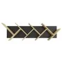 FMD Geometric wall shelf in oak and black color by FMD, Shelves and shelves - Ref: Foro24-436995, Price: 98,07 €, Discount: %