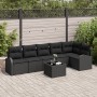 Conjunto de Sofá de Jardín de 7 Piezas con Cojines Beige Poliratan de , Sofás de exterior - Ref: Foro24-3346073, Precio: 461,...