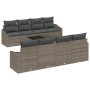 Juego de sofá de jardín de 9 piezas con cojines gris de poliratán de , Sofás de exterior - Ref: Foro24-3346649, Precio: 579,8...