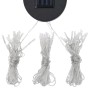 Cenador con cortina y tira de luces LED aluminio crema 4x3 m de vidaXL, Carpas y cenadores - Ref: Foro24-3070353, Precio: 545...