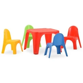 Juego de mesa y sillas para niños PP de vidaXL, muebles para bebés y niños pequeños - Ref: Foro24-316178, Precio: 77,11 €, De...