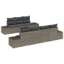 Juego de Sofás de 8 piezas con Cojines Gris Ratán Polipropileno de , Sofás de exterior - Ref: Foro24-3346969, Precio: 561,78 ...