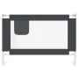 Barandilla de seguridad cama de niño gris oscuro tela 100x25 cm de vidaXL, Barandillas de seguridad - Ref: Foro24-10226, Prec...