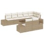 Conjunto de Sofá de Jardín de 9 Piezas con Cojines de Ratán Marrón de , Sofás de exterior - Ref: Foro24-3347121, Precio: 673,...