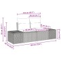 Conjunto de Sofá de Jardín Conjunto de 7 Marrón y crema de , Sofás de exterior - Ref: Foro24-3347138, Precio: 485,04 €, Descu...