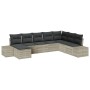 Conjunto de Sofás de Jardín Conjunto de 8 Gris Claro de , Sofás de exterior - Ref: Foro24-3347182, Precio: 573,15 €, Descuent...