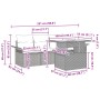 Conjunto de Sofá de Jardín Conjunto de 4 Gris Ratán de , Sofás de exterior - Ref: Foro24-3348185, Precio: 360,80 €, Descuento: %