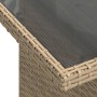 Juego de Sofá de Jardín de 8 Piezas con Cojines Beige Ratán Poliéster de , Sofás de exterior - Ref: Foro24-3348227, Precio: 6...