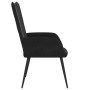 Sillón de relax de terciopelo negro en Sillones | Comprar online en Foru.es