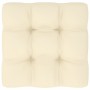 Set de muebles de jardín 10 pzs cojines madera pino marrón miel de vidaXL, Conjuntos de jardín - Ref: Foro24-3077047, Precio:...