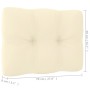Set de muebles de jardín 11 pzs cojines madera pino marrón miel de vidaXL, Conjuntos de jardín - Ref: Foro24-3076997, Precio:...