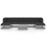 Set de muebles de jardín 8 pzas con cojines madera pino gris de vidaXL, Conjuntos de jardín - Ref: Foro24-3077131, Precio: 57...