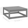 Juego de muebles de jardín 9 pzas y cojines madera maciza pino de vidaXL, Conjuntos de jardín - Ref: Foro24-3077136, Precio: ...