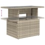 Conjunto de Sofá de Jardín de 8 Piezas con Cojines Gris Claro Poliratán de , Sofás de exterior - Ref: Foro24-3348958, Precio:...