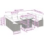 Conjunto de Sofás de Jardín de 10 Piezas con Cojines de Ratán Polipropileno Marrón de , Sofás de exterior - Ref: Foro24-33490...