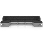 Set de muebles de jardín 7 pzas con cojines madera pino gris de vidaXL, Conjuntos de jardín - Ref: Foro24-3077126, Precio: 58...
