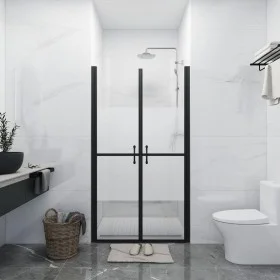 Semi-frosted ESG shower door (83-86)x190 cm by vidaXL, shower doors - Ref: Foro24-150834, Price: 204,18 €, Discount: %