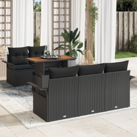 Conjunto de Sofá de Jardín de 6 Piezas con Cojines de , Sofás de exterior - Ref: Foro24-3349274, Precio: 466,91 €, Descuento: %