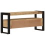 Mueble de TV de madera maciza de mango 100x30x45 cm en Muebles TV | Comprar online en Foru.es
