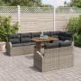 Conjunto de Sofá de Jardín Set de 9 Gris y Marrón Ratán de , Sofás de exterior - Ref: Foro24-3349600, Precio: 642,46 €, Descu...