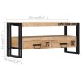 Mueble de TV de madera maciza de mango 100x30x45 cm en Muebles TV | Comprar online en Foru.es