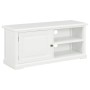 Mueble para TV de madera blanco 90x30x40 cm en Muebles TV | Comprar online en Foru.es