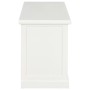 Mueble para TV de madera blanco 90x30x40 cm en Muebles TV | Comprar online en Foru.es