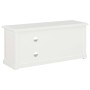 Mueble para TV de madera blanco 90x30x40 cm en Muebles TV | Comprar online en Foru.es