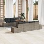 Conjunto de Sofás de Jardín Juego de 7 Marrón Ratán de , Sofás de exterior - Ref: Foro24-3349936, Precio: 672,07 €, Descuento: %