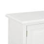 Mueble para TV de madera blanco 90x30x40 cm en Muebles TV | Comprar online en Foru.es