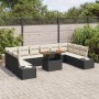 Conjunto de Sofá de Jardín 11 Piezas Beige Aluminio de , Sofás de exterior - Ref: Foro24-3350012, Precio: 684,39 €, Descuento: %