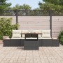 Conjunto de Sofá de Jardín  Conjunto de 5 Negro, Beige de , Sofás de exterior - Ref: Foro24-3350019, Precio: 388,43 €, Descue...