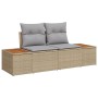 Conjunto de Sofá de Jardín Conjunto de 7 Beige, Gris, Marrón de , Sofás de exterior - Ref: Foro24-3350032, Precio: 603,57 €, ...