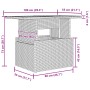 Conjunto de Sofá de Jardín Conjunto de 7 Beige, Gris, Marrón de , Sofás de exterior - Ref: Foro24-3350032, Precio: 603,57 €, ...