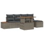 Conjunto de Sofá de Jardín Conjunto de 6 Gris de , Sofás de exterior - Ref: Foro24-3350061, Precio: 423,40 €, Descuento: %