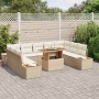 Conjunto de Sofá de Jardín Conjunto de 6 Beige Ratán de , Sofás de exterior - Ref: Foro24-3350103, Precio: 721,83 €, Descuent...