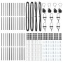 Posts de cercado 26 pcs Gris Ø32 mm 200 cm Acero Galvanizado de , Postes de cerca - Ref: Foro24-3350141, Precio: 218,56 €, De...