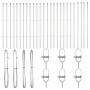 Poste de Cerca 26 pcs Ø32 mm 170 cm Acero Galvanizado de , Postes de cerca - Ref: Foro24-3350155, Precio: 168,20 €, Descuento: %