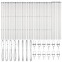 Postes de Cerca 52 pcs Ø32 mm 170 cm Acero Galvanizado de , Postes de cerca - Ref: Foro24-3350156, Precio: 332,05 €, Descuent...