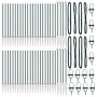 Postes de cerca con punta 52 pcs Ø32 mm 170 cm acero galvanizado de , Postes de cerca - Ref: Foro24-3350178, Precio: 763,56 €...