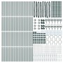 Postes de cerca con punta 52 pcs Ø32 mm 170 cm acero galvanizado de , Postes de cerca - Ref: Foro24-3350178, Precio: 763,56 €...